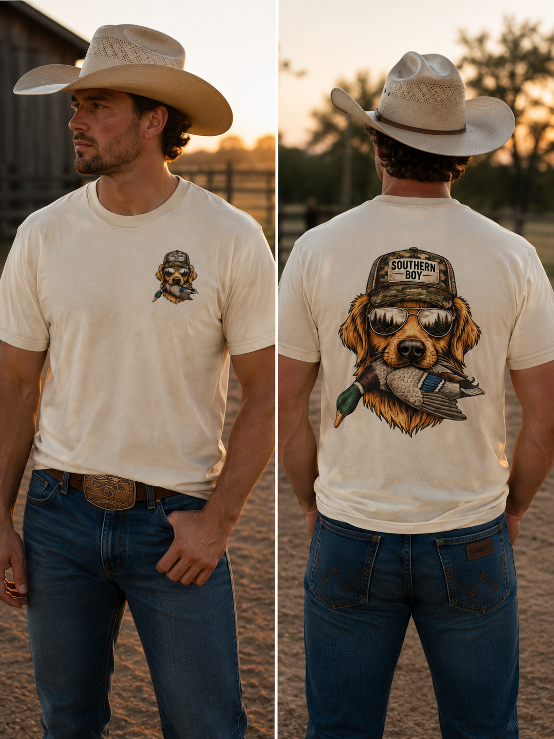 Southern Boy Golden Retriever