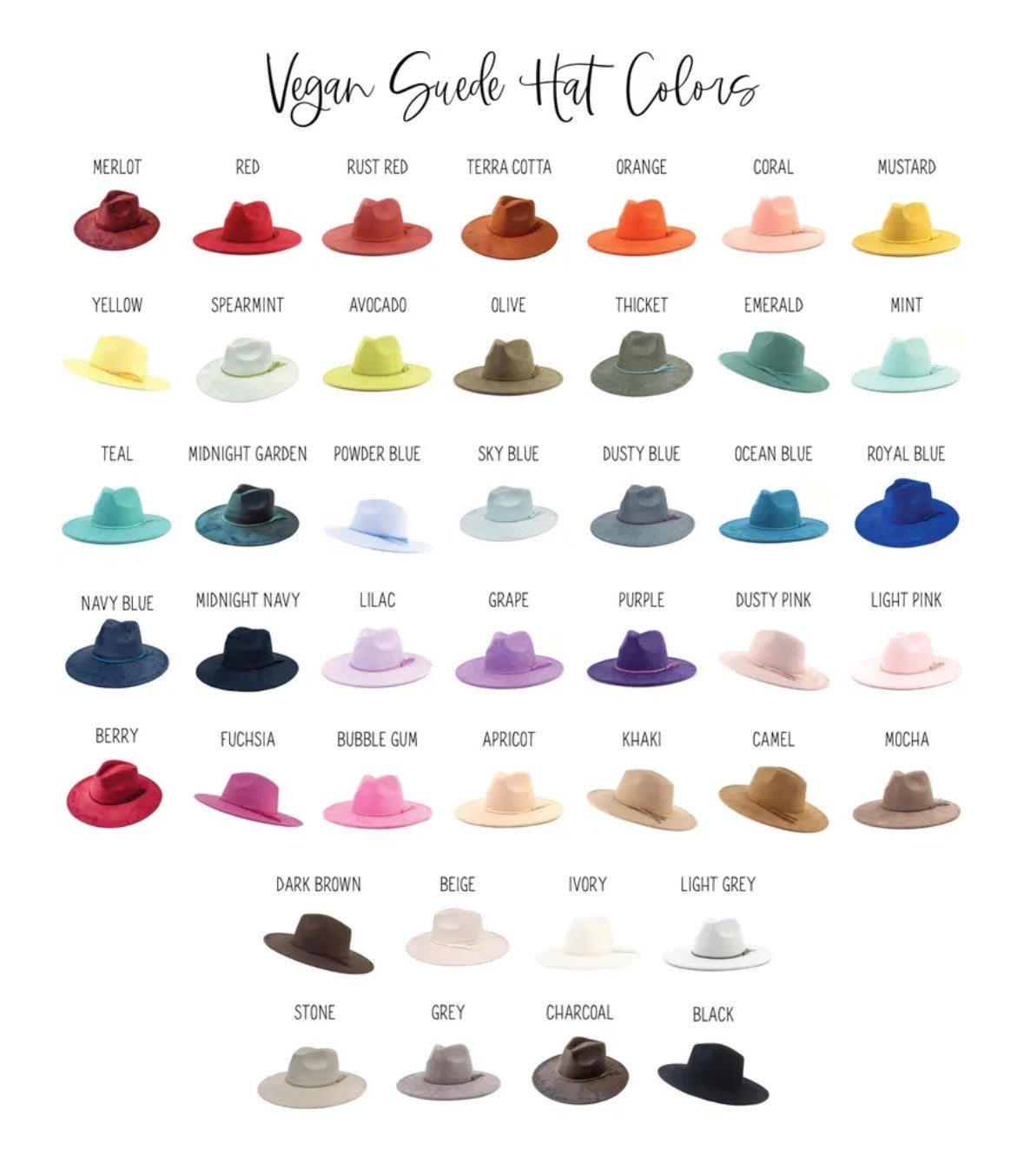Flat Brim Cowboy Hat
