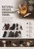 Cow Hide Coasters