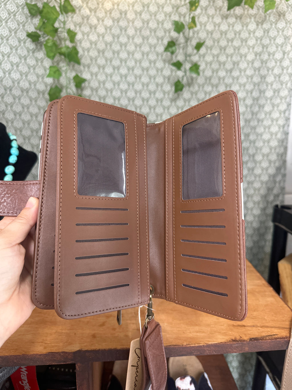 Wallet cowprint