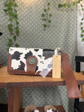 Wallet cowprint